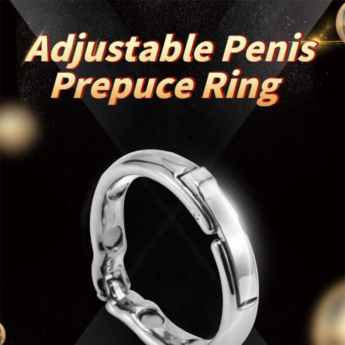 metal cock glans ring adjustable 5 size magnetic.jpg