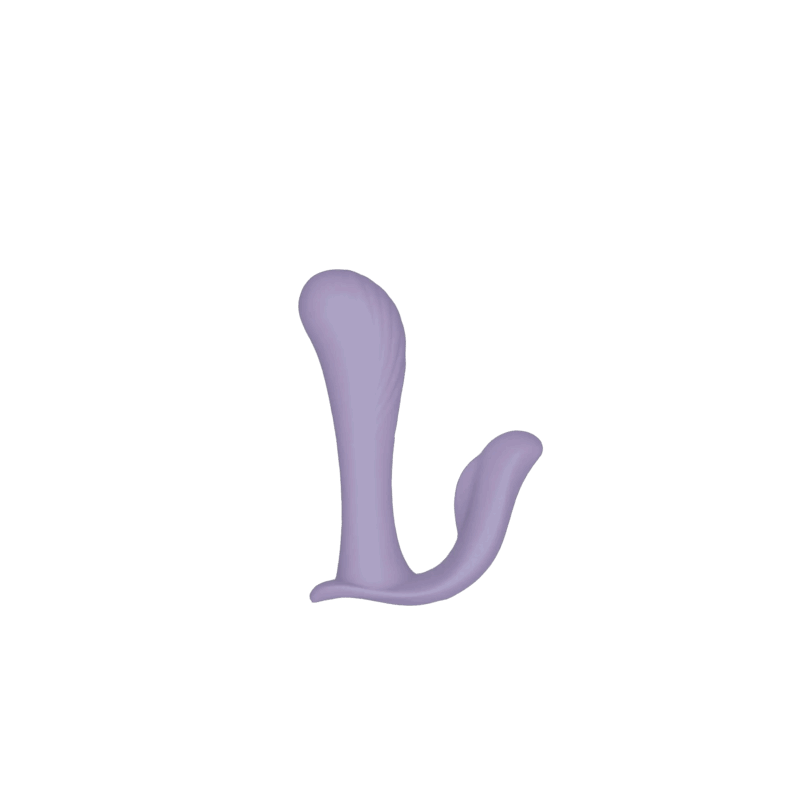 Vibrador con App JULIA de Winyi, doble cabezal portátil para bragas, control desde el celular
