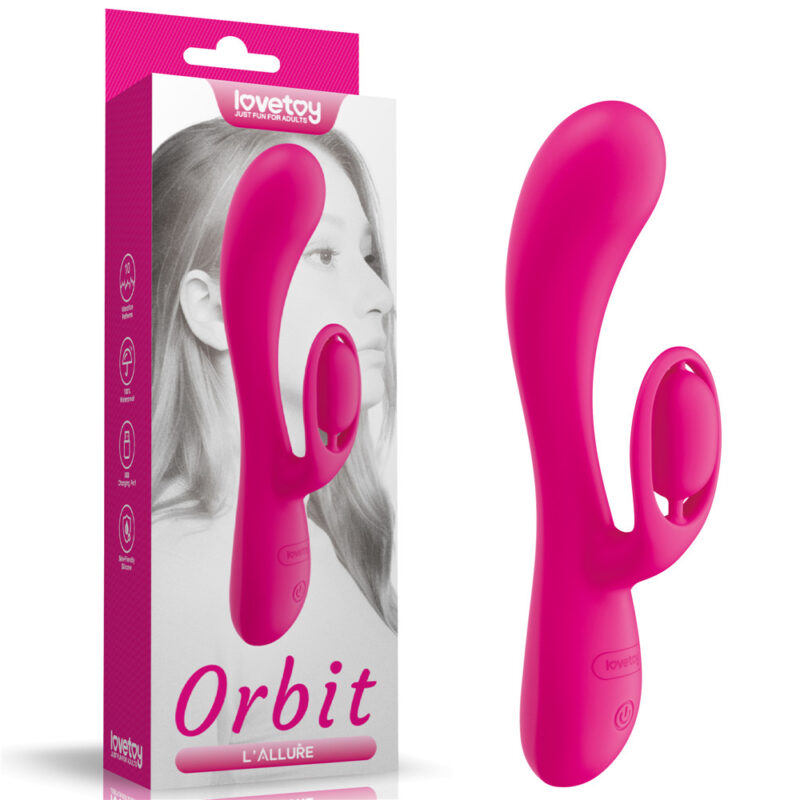 Estimulador recargable para clítoris L’Allure Orbit