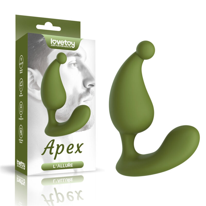 Masajeador prostático recargable L’Allure Apex negro
