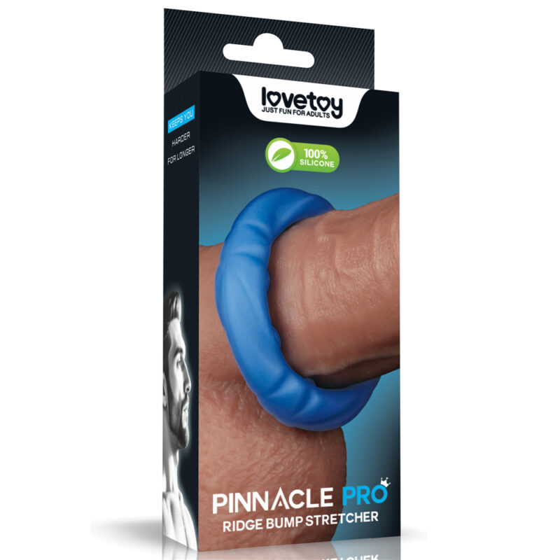 Estirador texturizado para placer masculino Lovetoy Ridge Bump