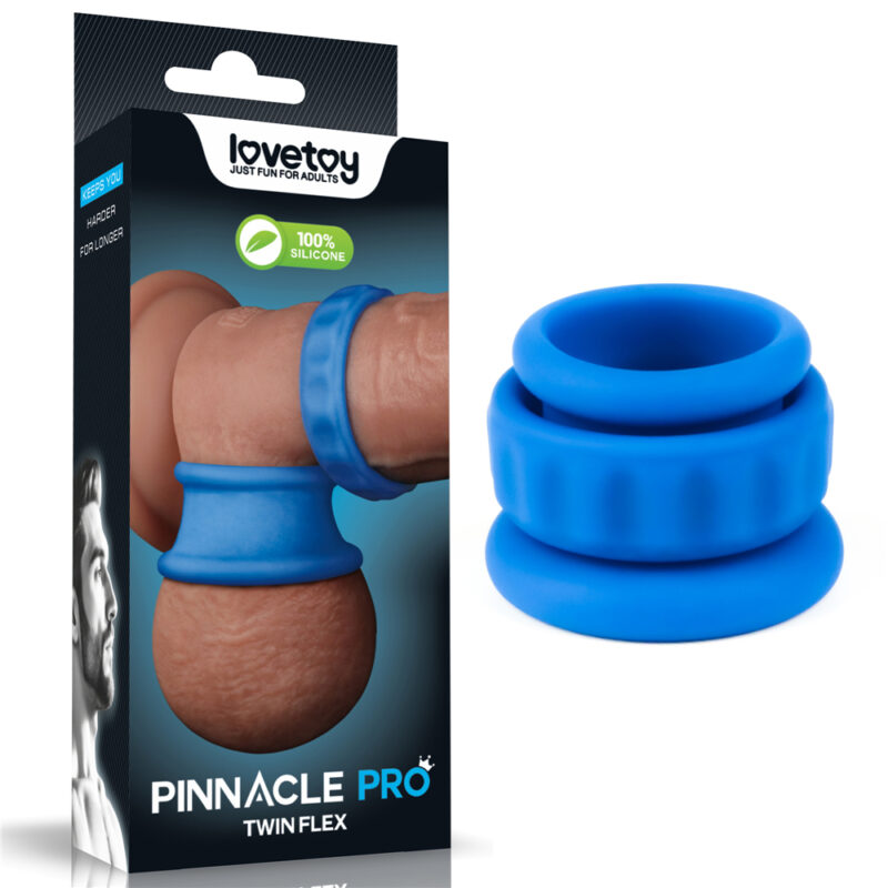 Estirador doble para alargamiento Lovetoy Twin Flex