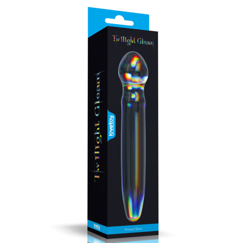 Dildo de cristal con punta fina Lovetoy Prism Glass